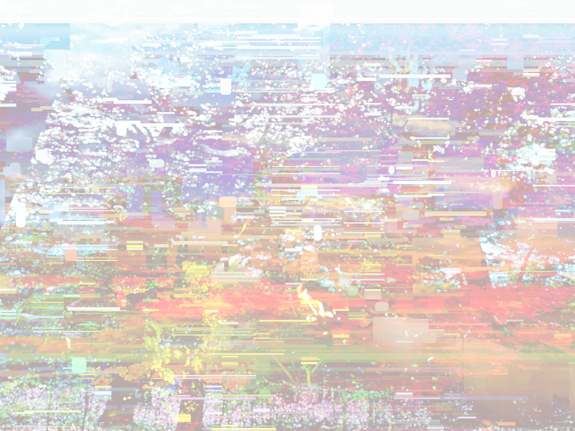 Self portrait abstraction